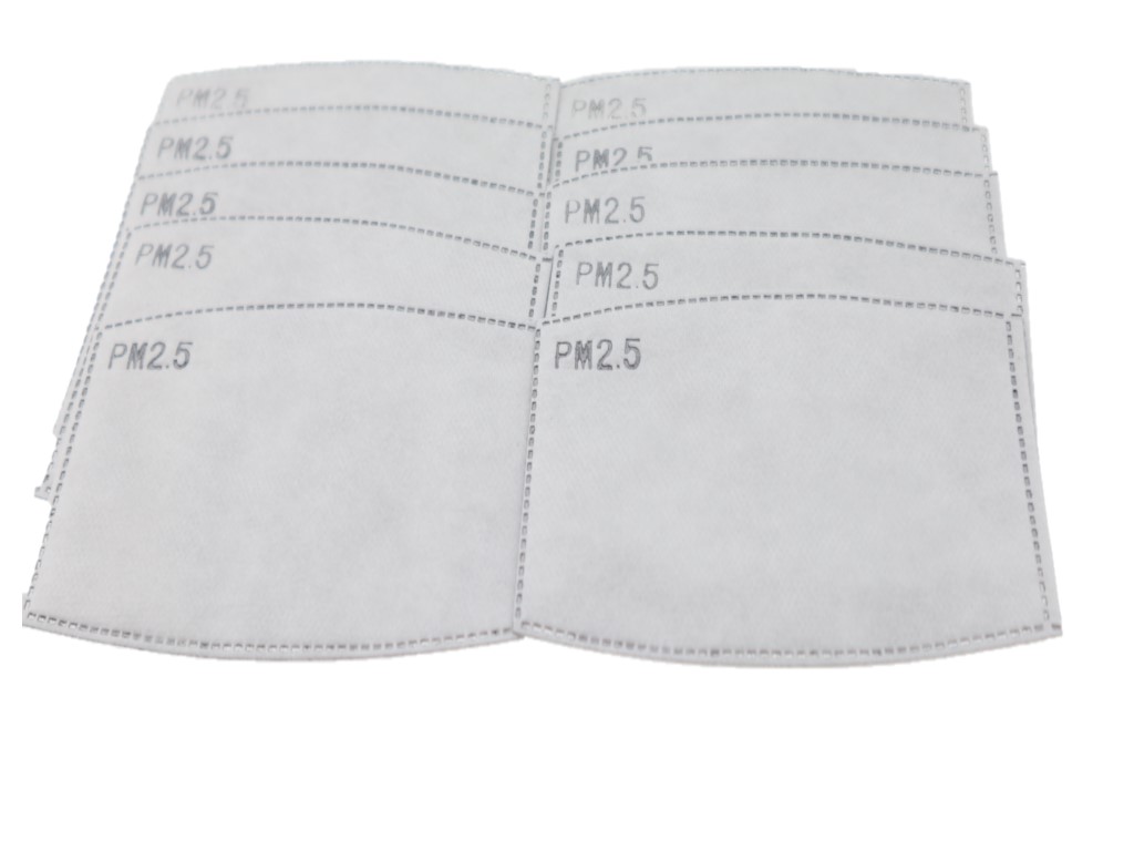 10 Pack of Replacement Filters Fits Our Washable Masks and Many Others